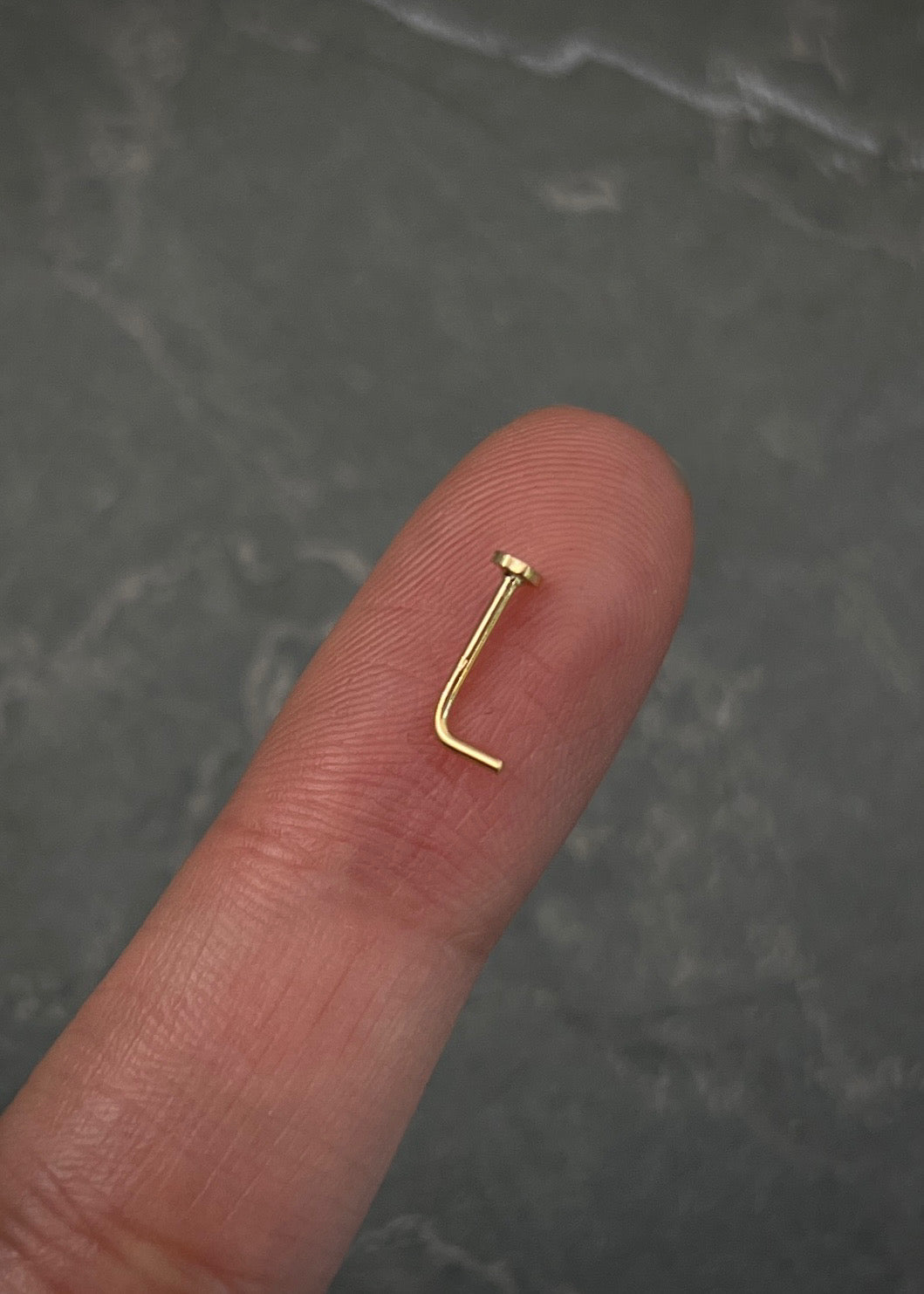 Piercing corazon 0.1gr / Oro Amarillo (Joya) P