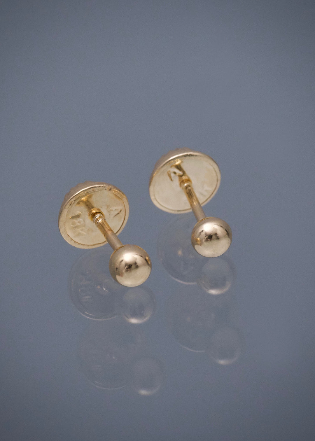 Topos Bola Lisa 3mm 0.4gr — Oro Amarillo