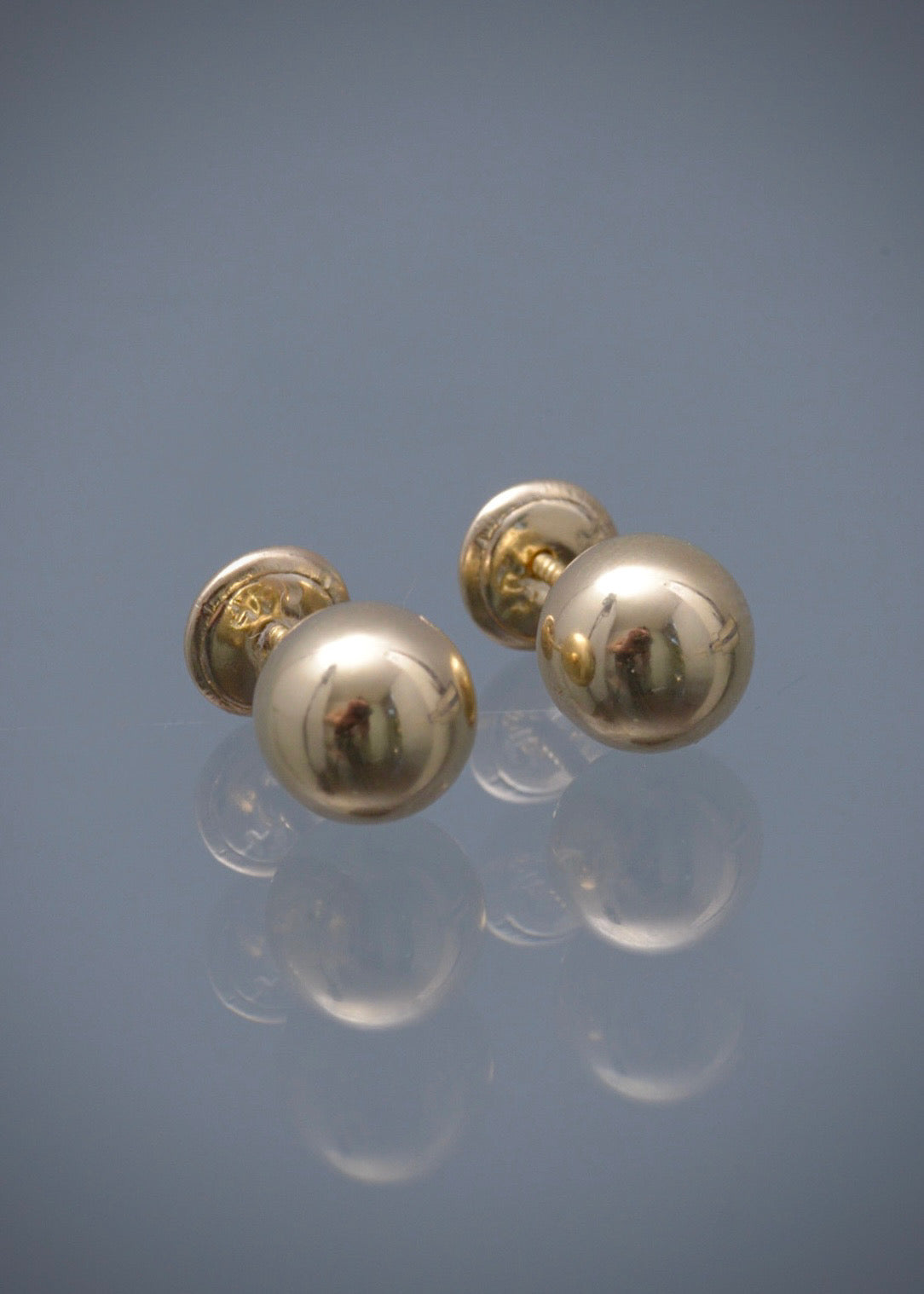 Topos Bola Lisa 7mm 0.8gr — Oro Amarillo