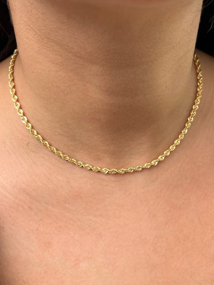 Cadena lazo 4.3gr / Largo 40cm / Oro Amarillo italy +2 M