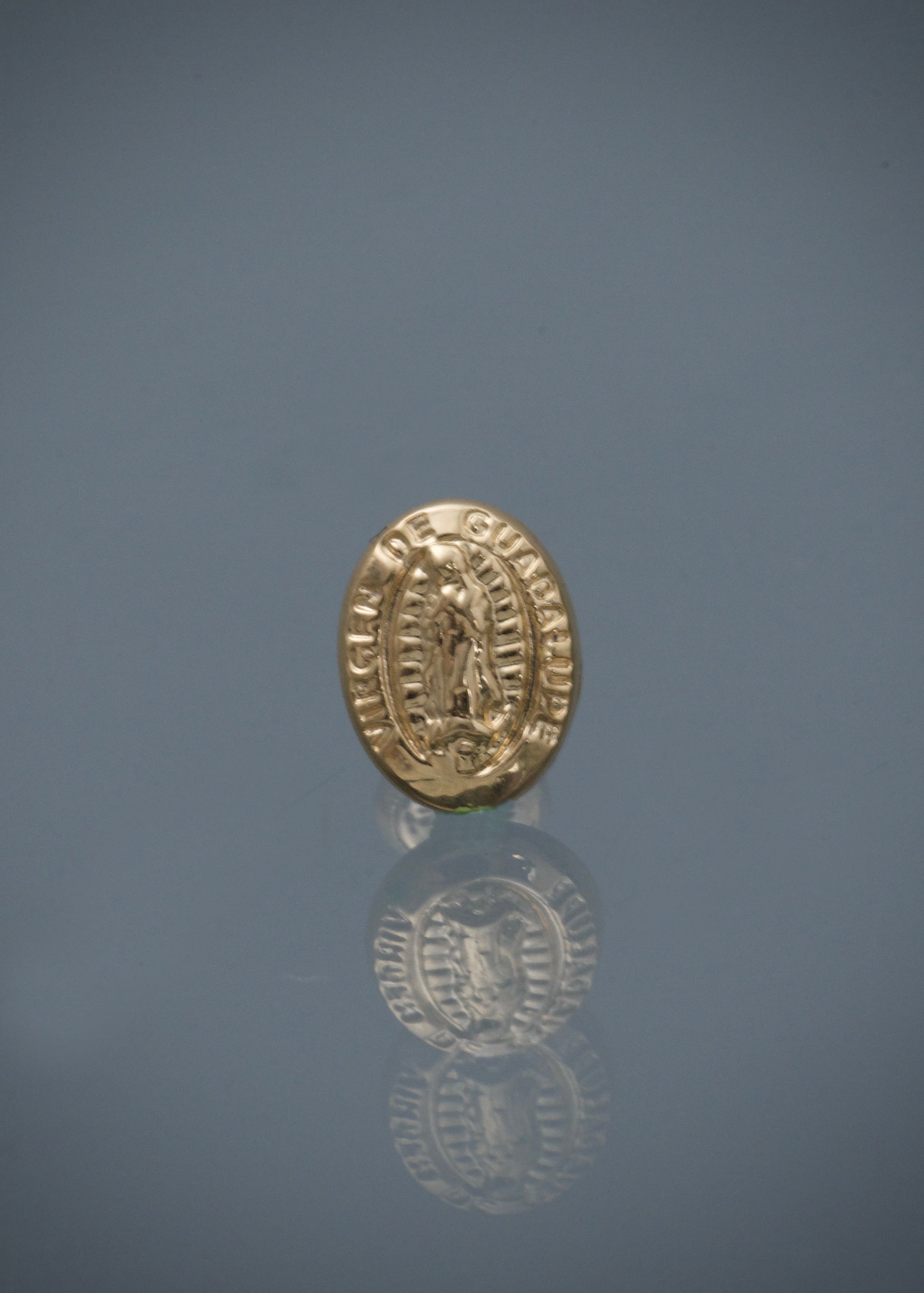 Topos virgen de Guadalupe 0.55gr / Largo 1 cm / Oro Amarillo Nac B