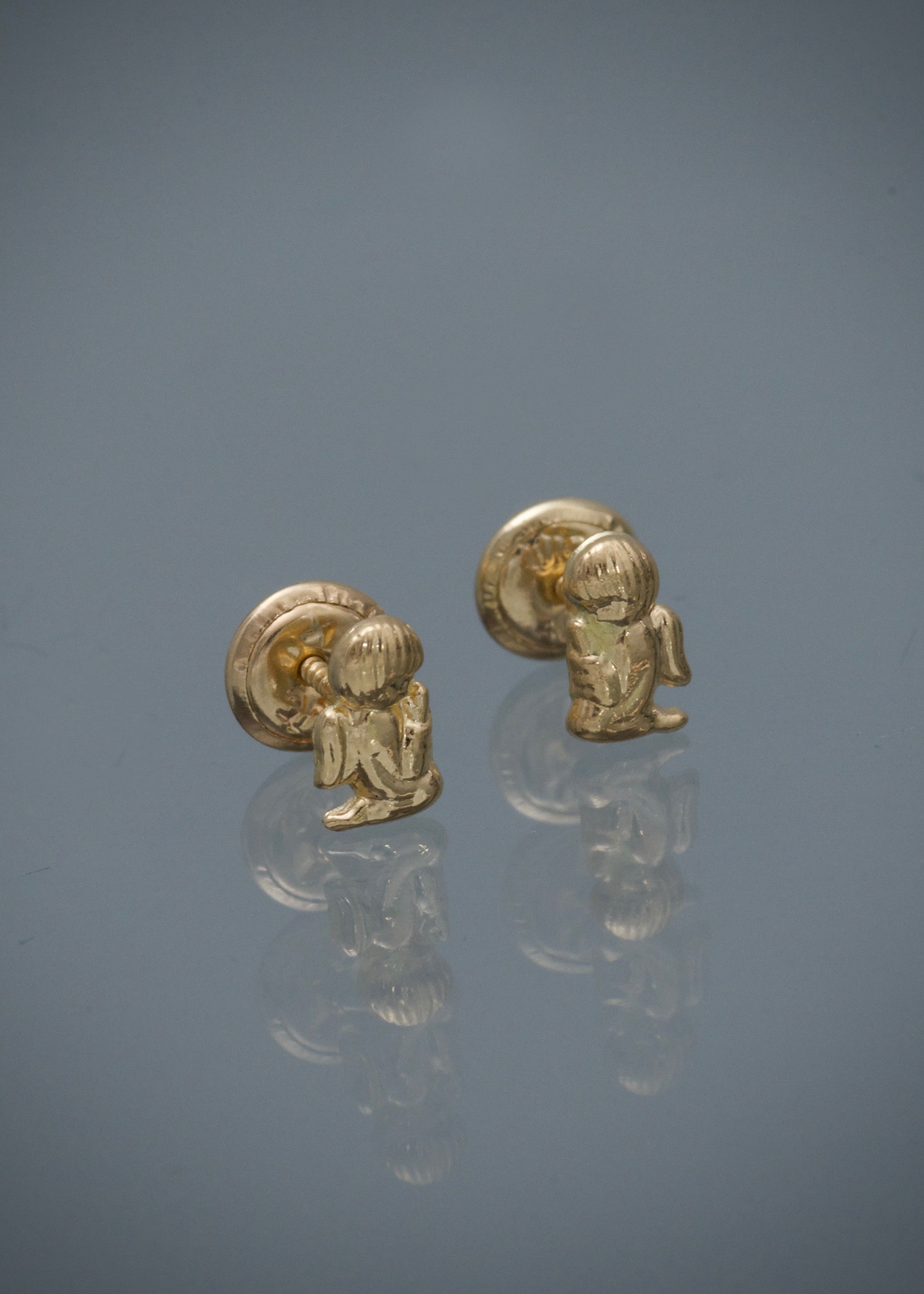 Topos  angel 0.6gr / Largo 0,67 /Oro Amarillo Nac M