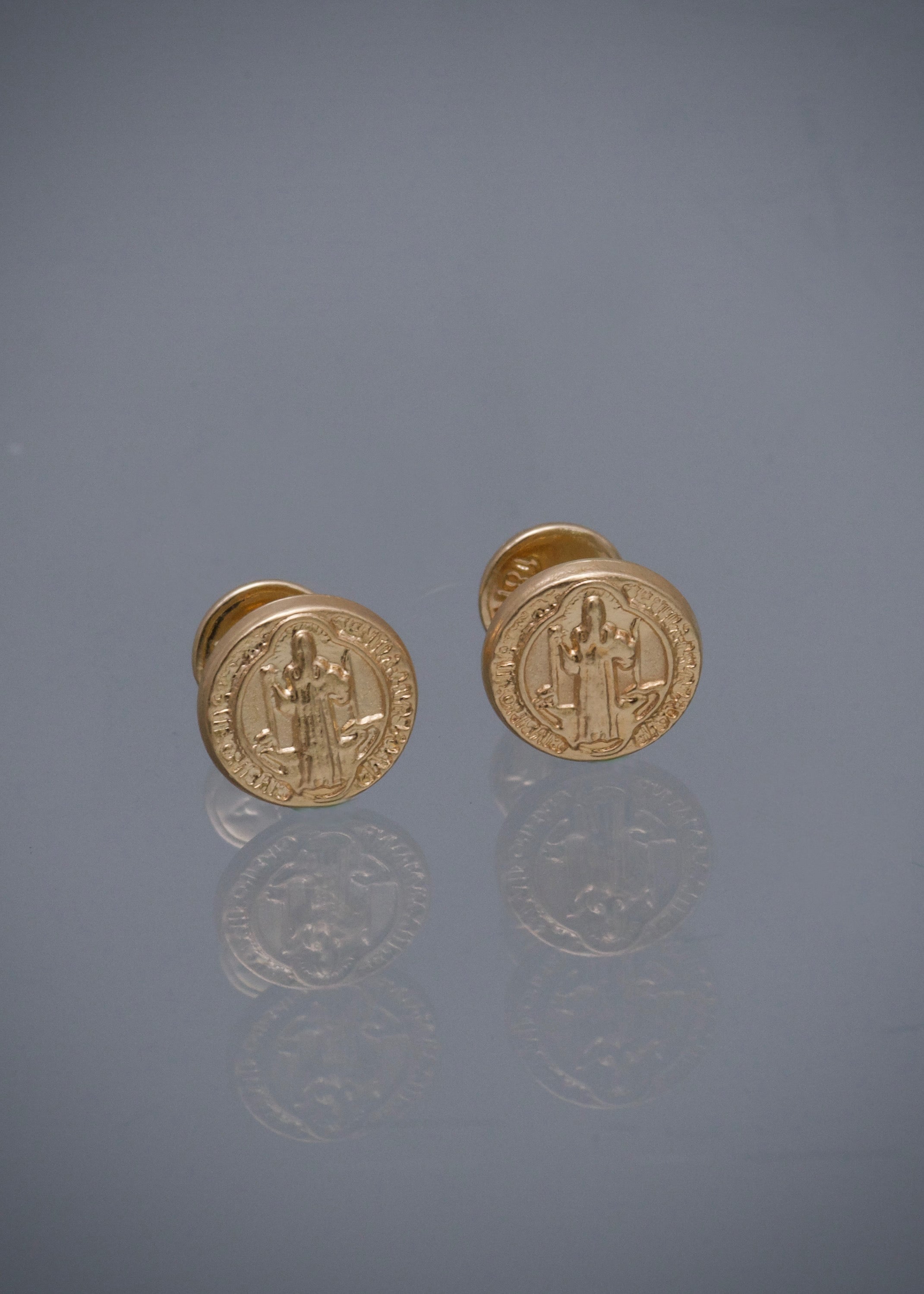 Topos san benito 0.75gr / Largo 0.7cm / Oro Amarillo Nac B