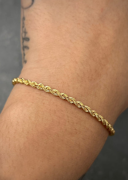 Pulso lazo 2.3gr / Largo 19cm / Oro Amarillo italy +2 M