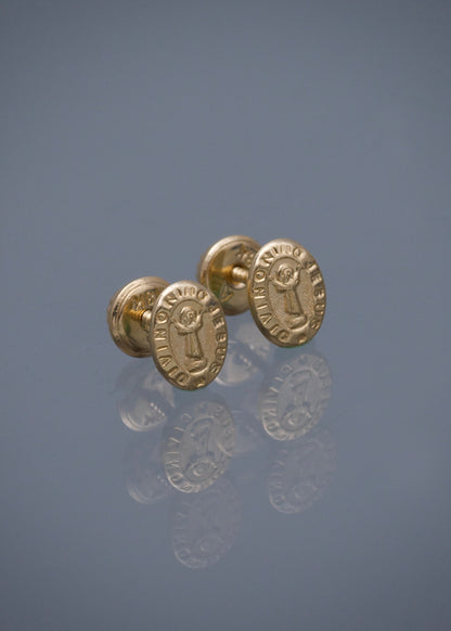 Topos divino niño 0.65gr / Largo 0.76cm / Oro Amarillo Nac B