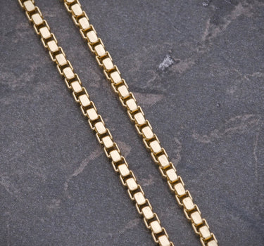 Cadena veneciana 5.3gr / Largo 50cm / Oro Amarillo italy +3 B