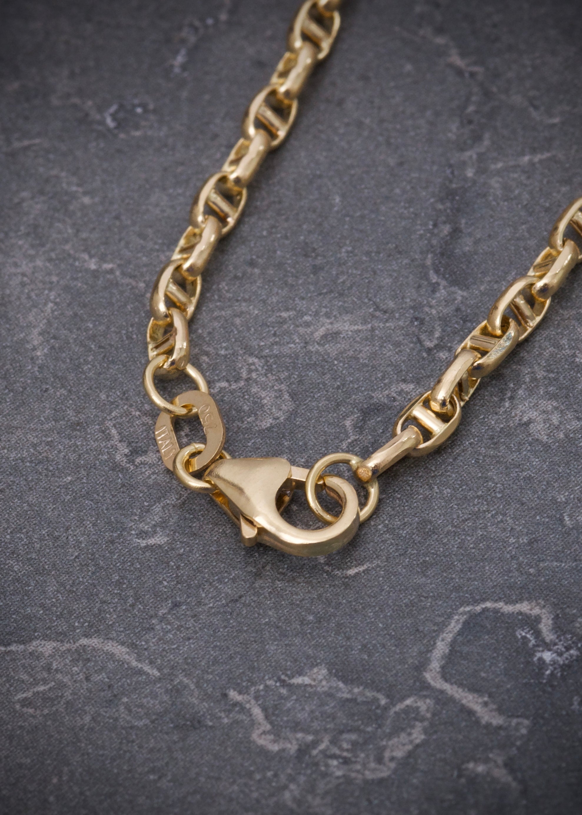 Cadena escalera 5.4gr / Largo 70cm / Oro Amarillo italy +3 B