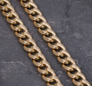 Cadena cubana 16.6gr / Largo 50cm / Oro Amarillo italy +3 M