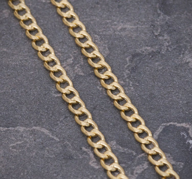 Cadena cubana 6.3gr / Largo 50cm / Oro Amarillo italy +3 B