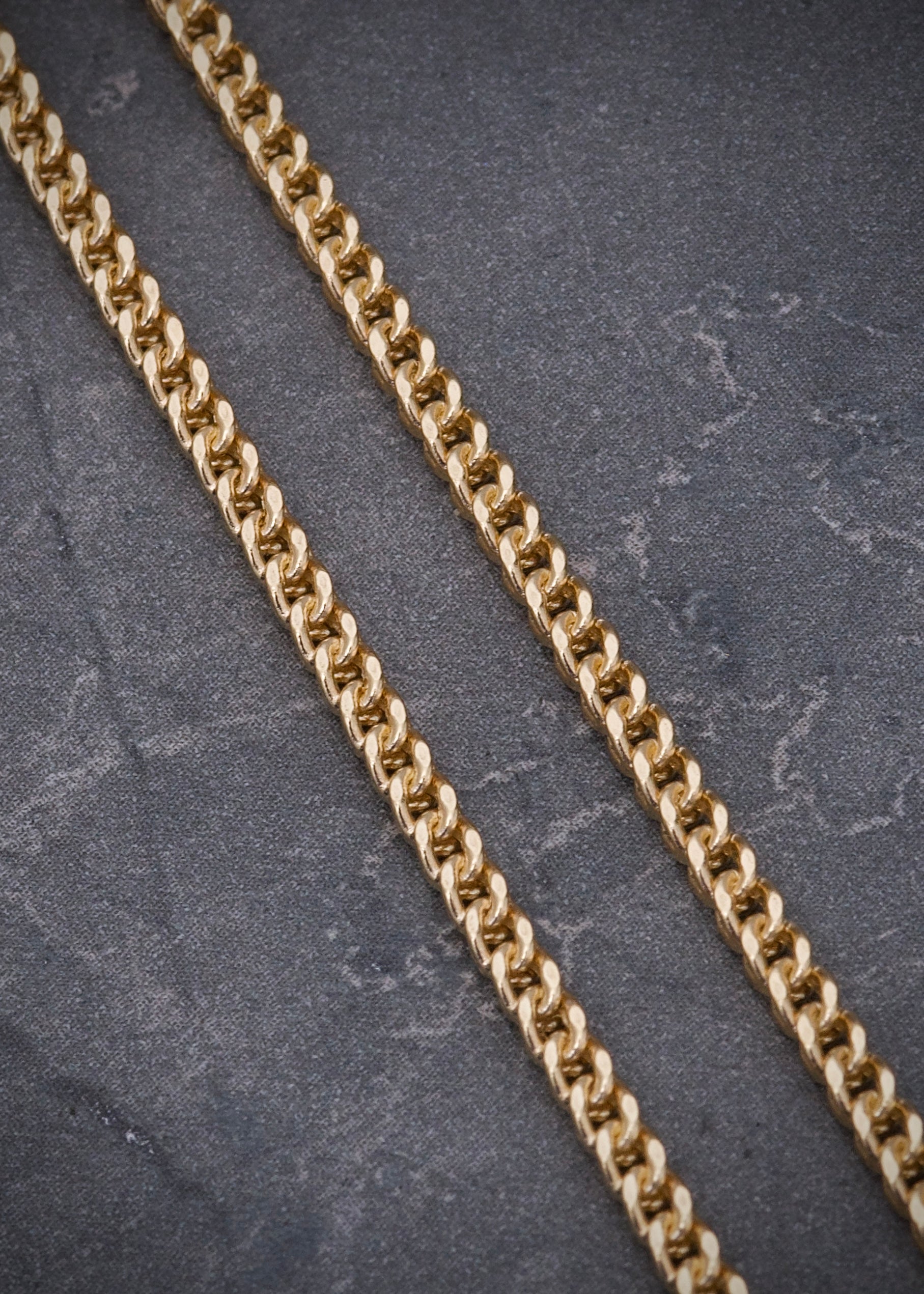Cadena franco 9.65gr / Largo 60cm / Oro Amarillo italy +3 P