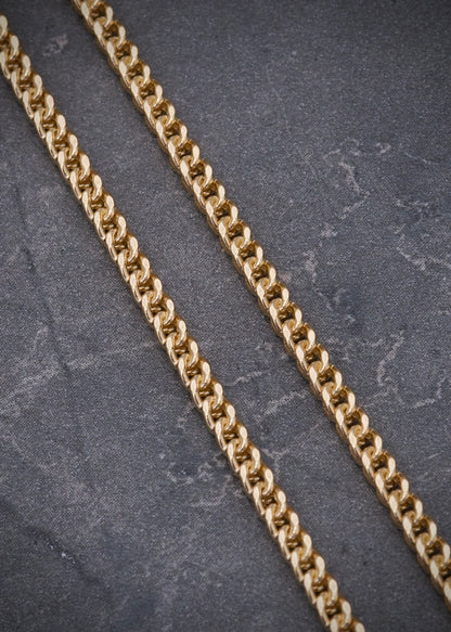 Cadena franco 9.65gr / Largo 60cm / Oro Amarillo italy +3 P