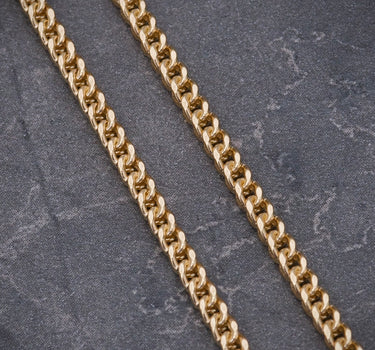 Cadena franco 7.6gr / Largo 60cm / Oro Amarillo italy +3 M