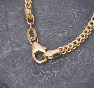 Cadena franco 9.65gr / Largo 60cm / Oro Amarillo italy +3 P