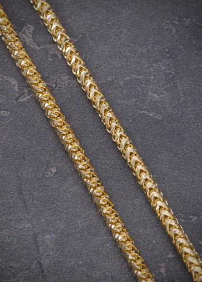 Cadena franco 28.8gr / Largo 60cm / Oro Amarillo italy +3 B