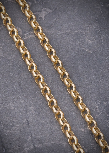 Cadena aro seguido 7.3gr / Largo 60cm / Oro Amarillo italy +3 M