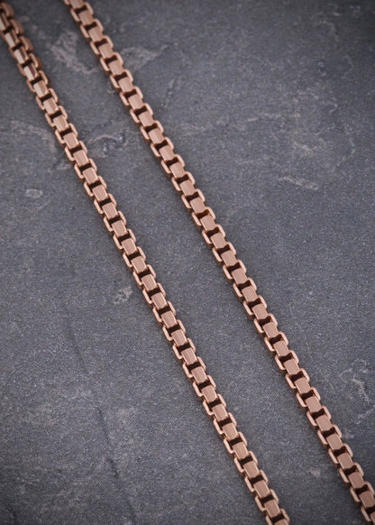Cadena veneciana 14.6gr / Largo 60cm / Oro Rosado italy +3 M