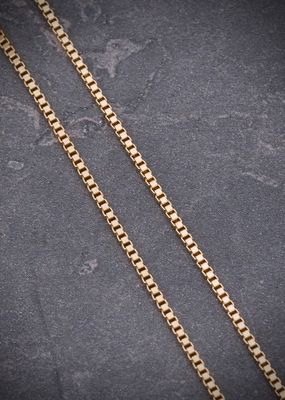 Cadena veneciana 2.55gr / Largo 60cm / Oro Amarillo italy +3 P