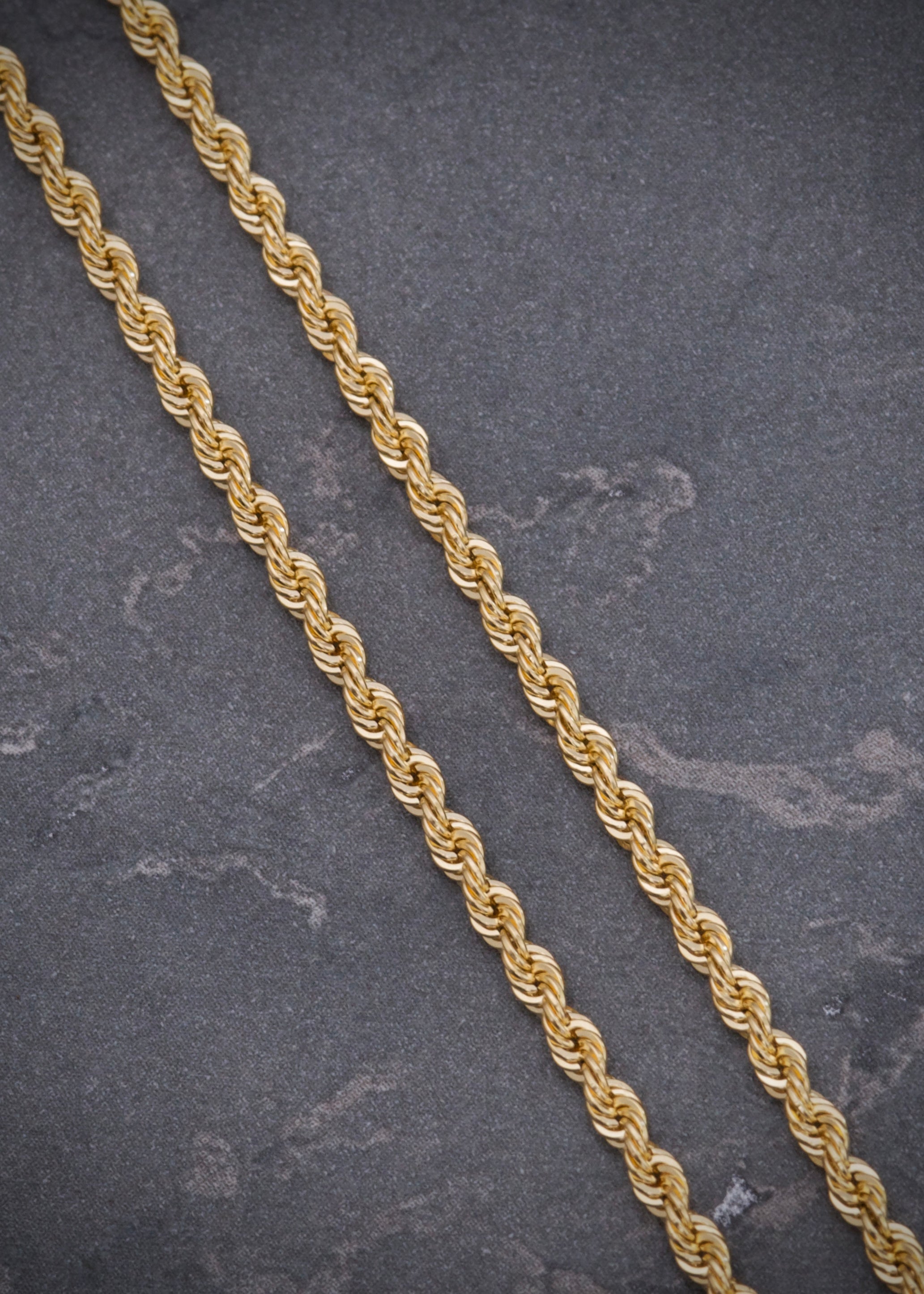 Cadena lazo 5.3gr / Largo 60cm / Oro Amarillo italy +2*
