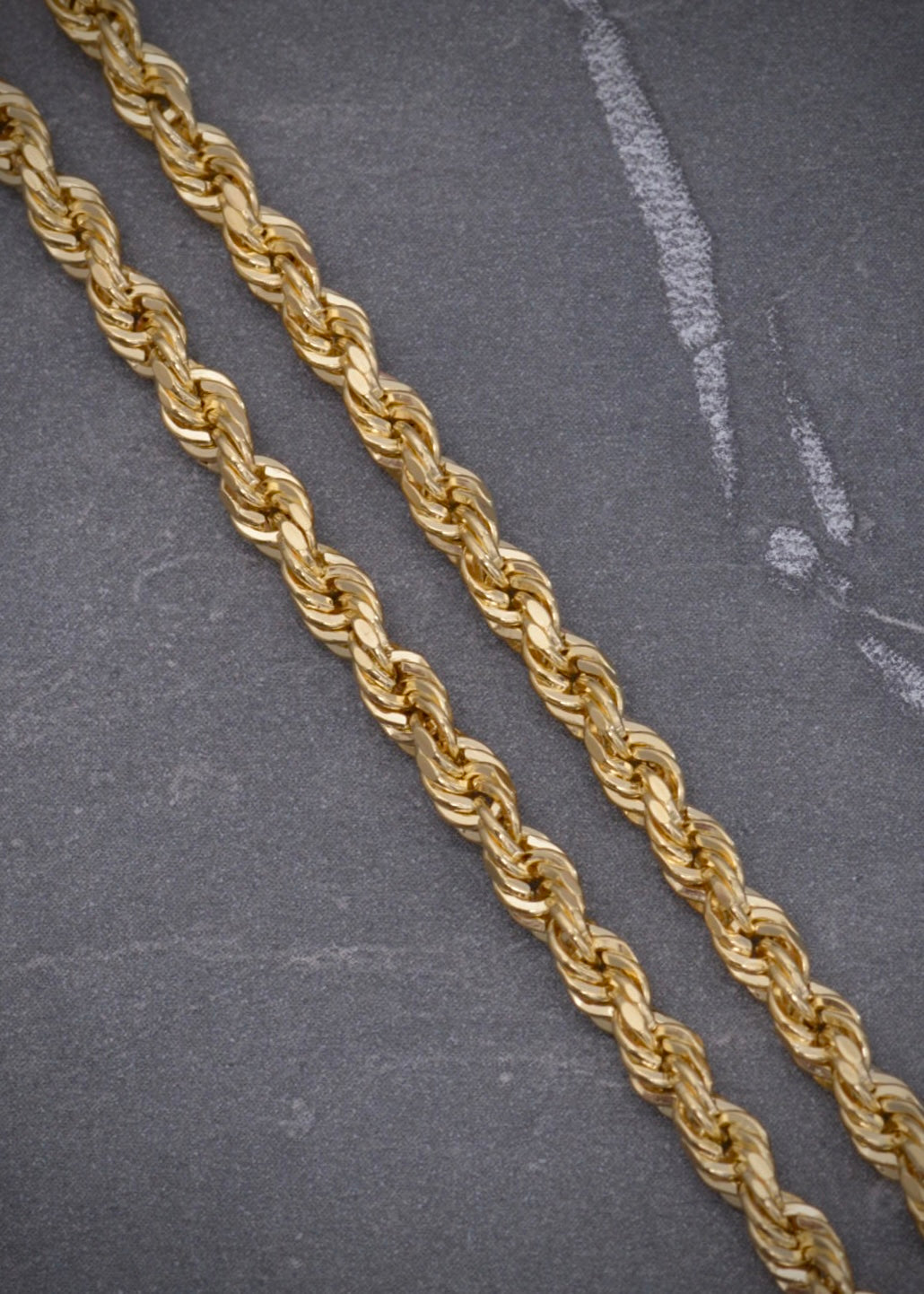 Cadena lazo 7gr / Largo 50cm — Oro Amarillo