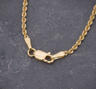 Cadena tejido lazo 3.2gr / Largo 50cm / Oro Amarillo italy +2 M