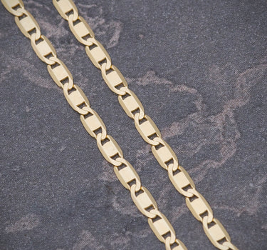 Cadena plana 5.85gr / Largo 60cm / Oro Amarillo italy +3 B