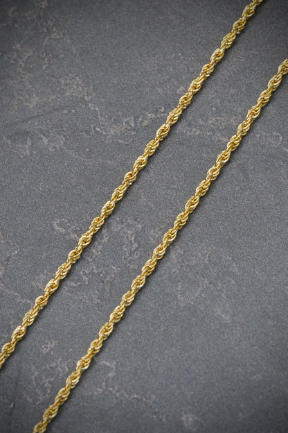 Cadena Lazo 1.5gr / Largo 60cm / Oro Amarillo italy +2 B