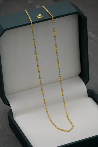 Cadena Lazo 1.5gr / Largo 60cm / Oro Amarillo italy +2 B