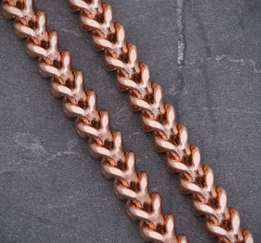 Cadena franco 31.3gr / Largo 60cm / Oro Rosado italy +3 M