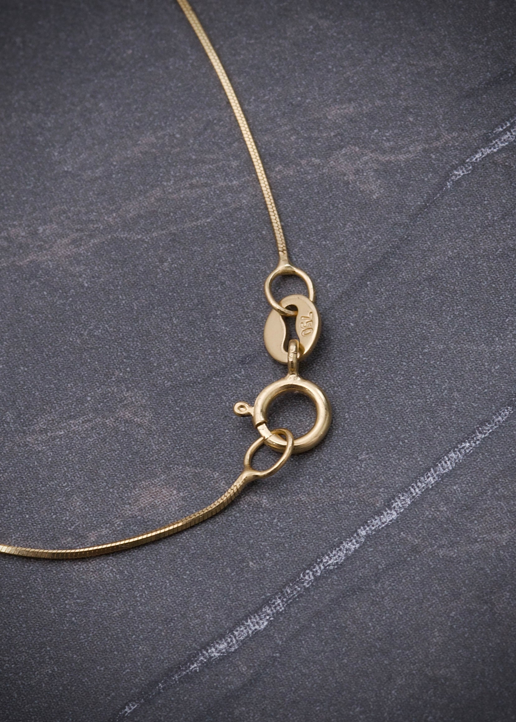 Cadena mini espejo 1.5gr / Largo 45cm / Oro Amarillo italy +3 P
