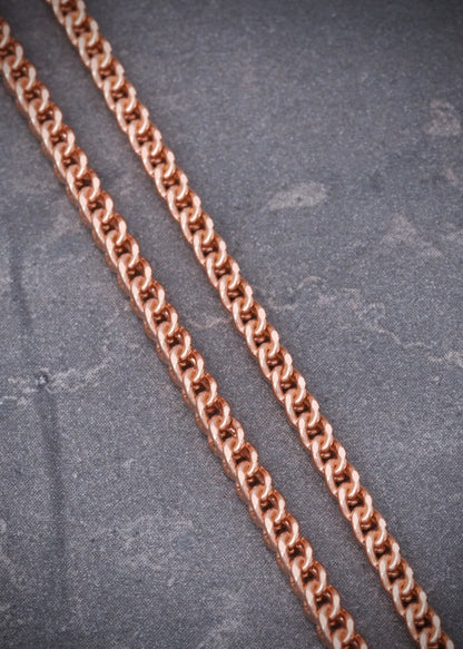 Cadena franco 9.8gr / Largo 60cm / Oro Rosado italy +3 M