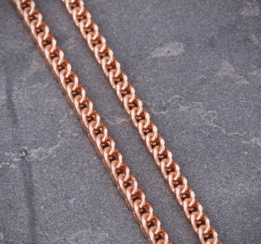 Cadena franco 9.8gr / Largo 60cm / Oro Rosado italy +3 M