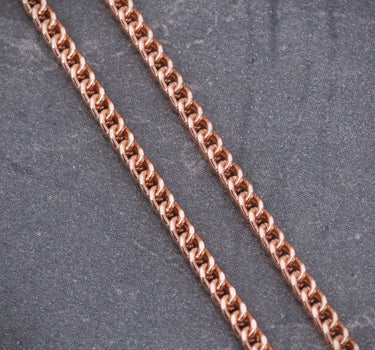 Cadena franco 6.2gr / Largo 50cm / Oro Rosado italy +3 P