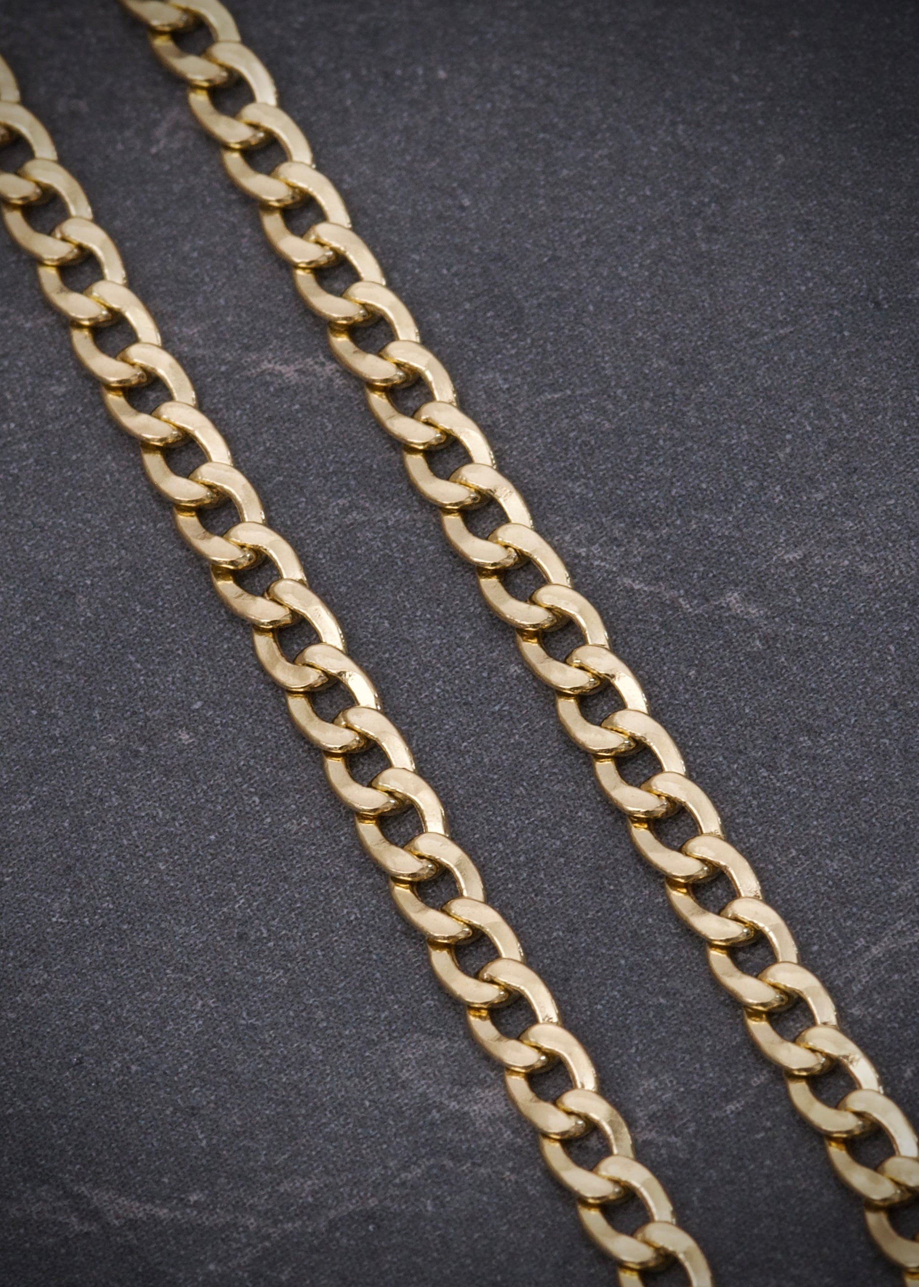 Cadena cubana 4.55gr / Largo 50cm / Oro Amarillo italy +3 P