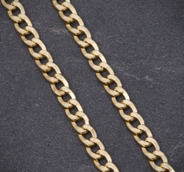 Cadena cubana 4.2gr / Largo 50cm / Oro Amarillo italy +3 P
