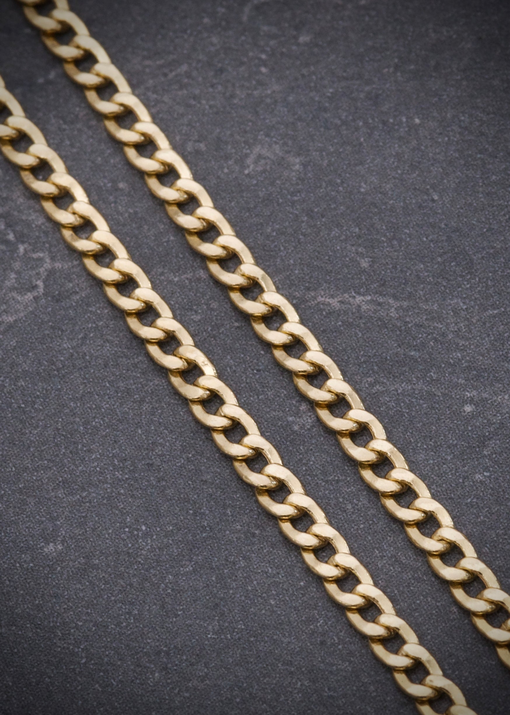 Cadena cubana 4.4gr / Largo 50cm / Oro Amarillo italy +3 M