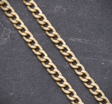 Cadena cubana 4.4gr / Largo 50cm / Oro Amarillo italy +3 M