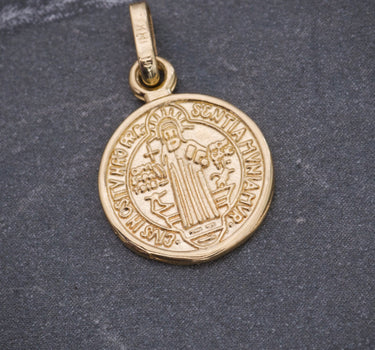 Dije san benito 1gr / Largo 1.8cm / Oro Amarillo Nac B