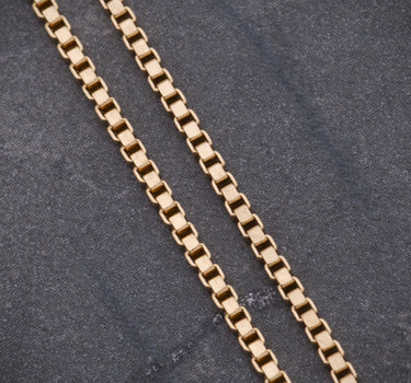 Cadena veneciana 3.75gr / Largo 60cm / Oro Amarillo italy +3 P