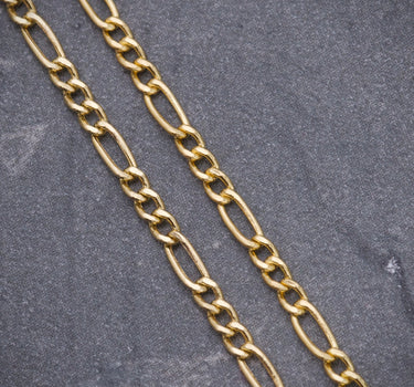 Cadena figaro 2.1gr / Largo 60cm / Oro Amarillo italy +1 P