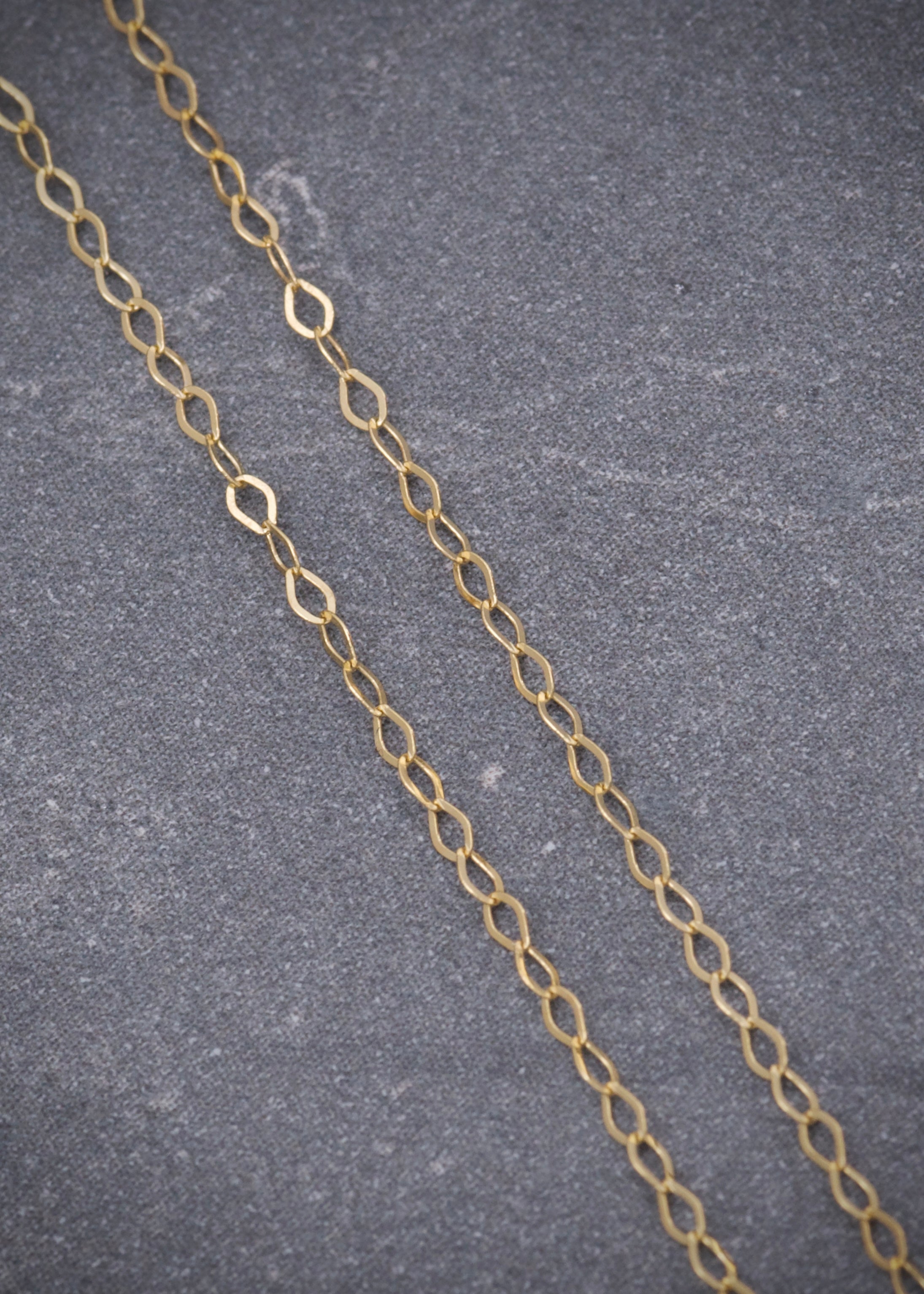 Cadena aro seguido 0.6gr / largo 45cm / Oro Amarillo italy +3 M