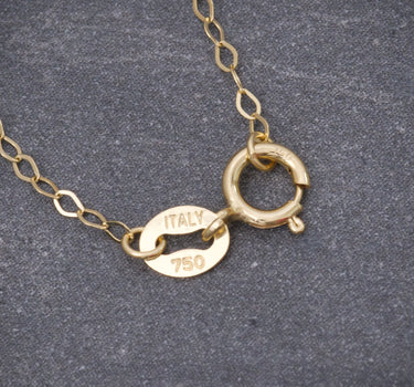 Cadena aro seguido 0.6gr / Largo 45cm / Oro Amarillo italy +3 B