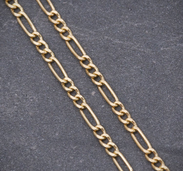 Cadena figaro 1.7gr / Largo 50cm / Oro Amarillo italy +1 P