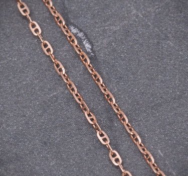 Cadena escalera 1.35gr / Largo 45cm / Oro Rosado italy +3 P
