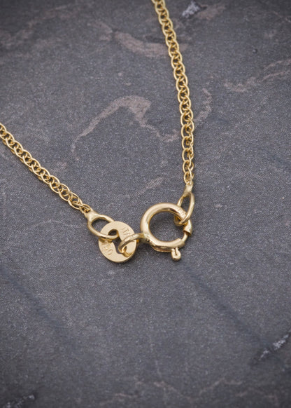 Cadena mini franco 1.75gr / largo 50cm / Oro amarillo italy +3 M