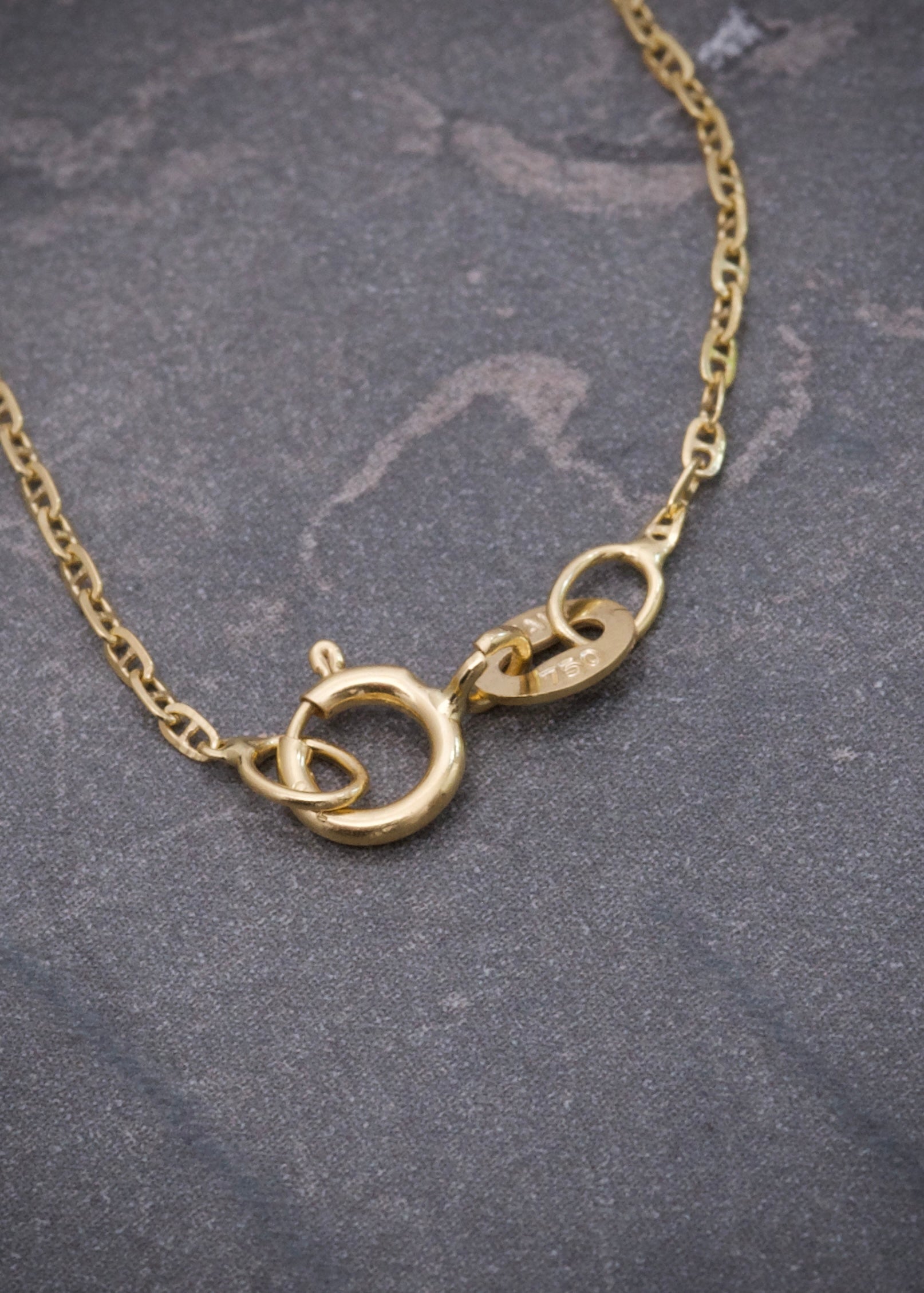 Cadena Escalera 1.15gr / Largo 45cm / Oro Amarillo italy +3 M