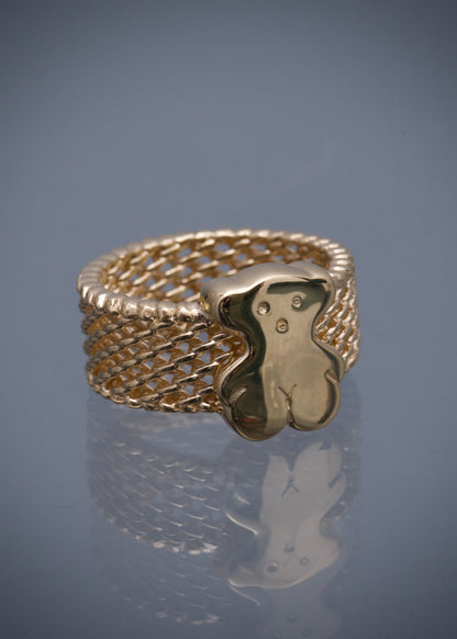 Anillo th 8.2gr / TALLA 6 1/4 / Oro Amarillo Nac P