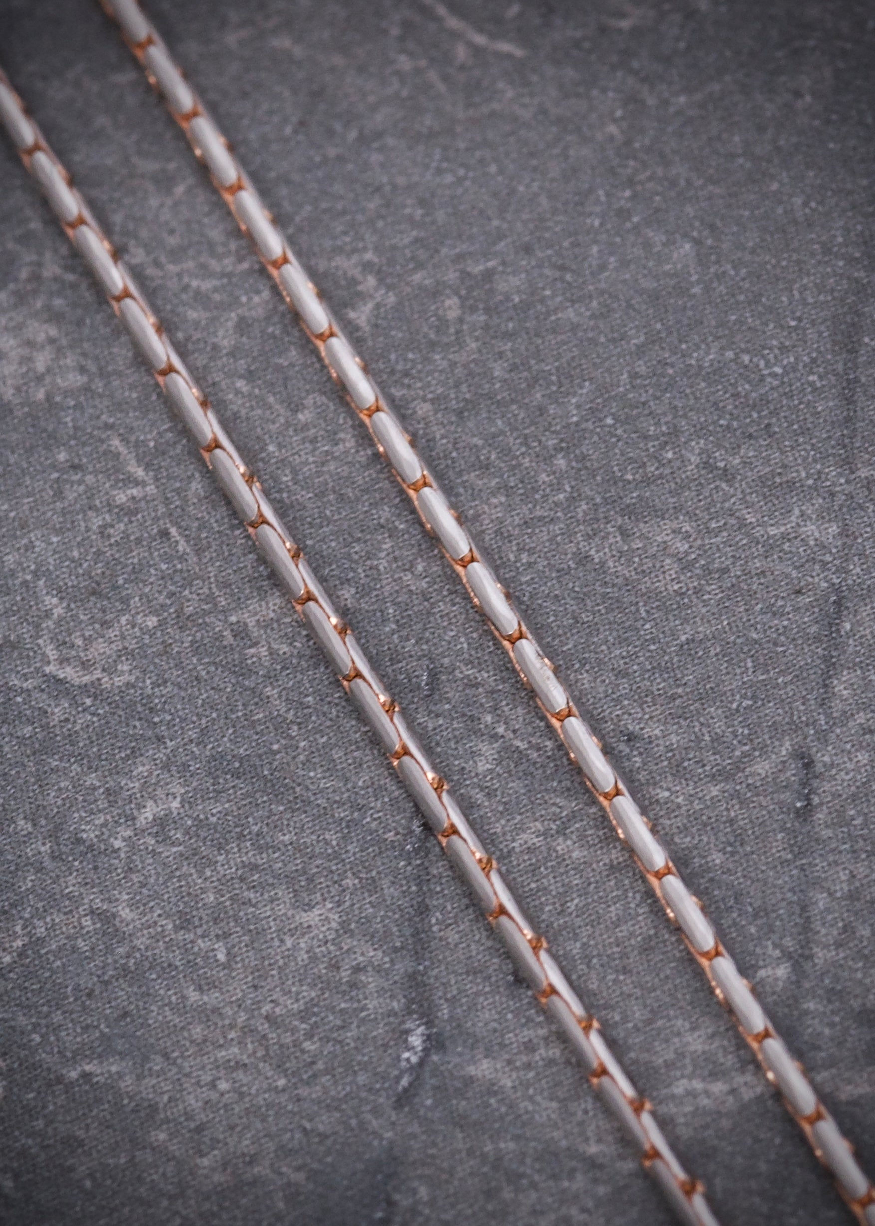 Cadena veneciana martillada 5.65gr / largo 60cm / Dos Oros italy +3 P