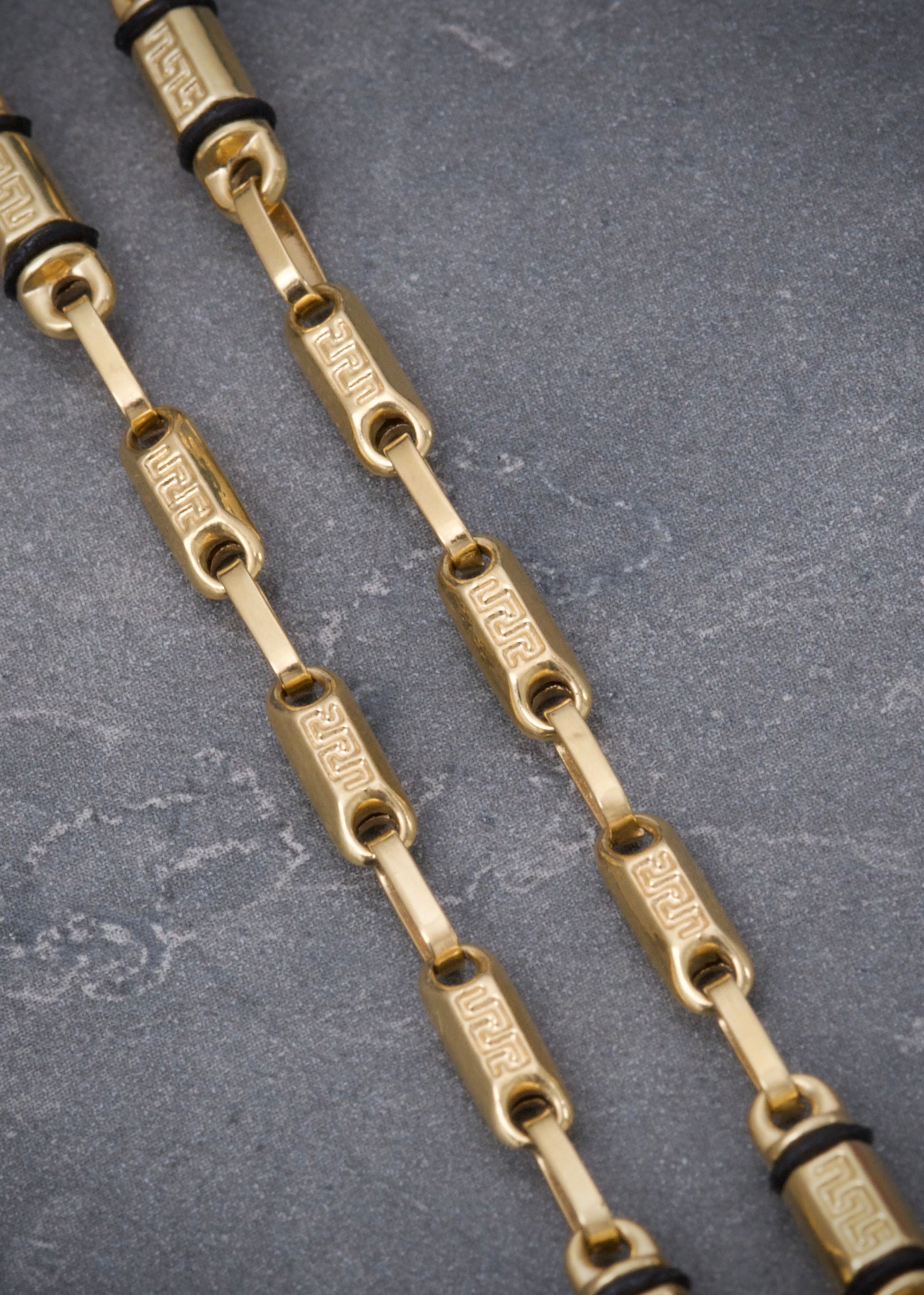 Cadena rustica medusa 12.45gr / Largo 60cm / Oro Amarillo Nac B