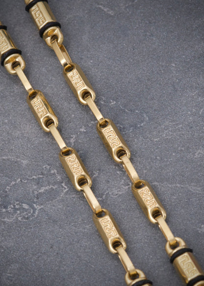 Cadena rustica medusa 12.45gr / Largo 60cm / Oro Amarillo Nac B
