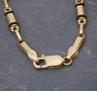 Cadena rustica medusa 12.45gr / Largo 60cm / Oro Amarillo Nac B